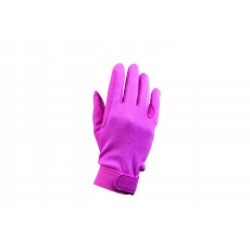 Dublin Adult's Track Riding Gloves (Pink)