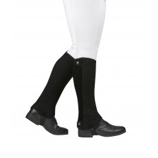 Dublin Child's Easy-Care Premier Half Chap (Black)