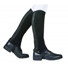 Dublin Childs Easy-Care Sl Grip Half Chap (Black)