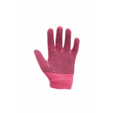 Dublin Child's Magic Pimple Grip Riding Gloves (Pink)