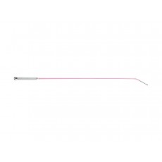 Dublin Dressage Whip With Gel Handle (Hot Pink/Grey)