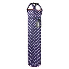 Dublin Imperial Bridle Bag (Dog Print Navy/Red)