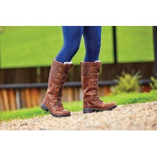 Dublin Ladies Fleet Boots (Red Brown)