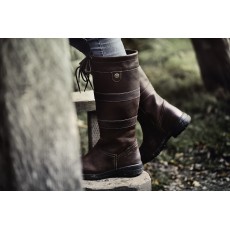 Dublin Ladies River Grain Boots (Red Brown)