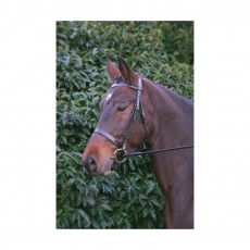 Hy Hunter Bridle with Rubber Reins