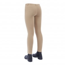 Dublin Child's Supa-Fit Pull On Knee Patch Jodhpurs (Beige)