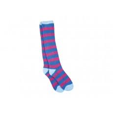 Dublin Cosy Socks (Berry/Blue)