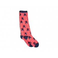 Dublin Cosy Socks (Navy/Pink)