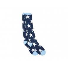 Dublin Cosy Socks (Navy/White)