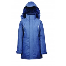 Dublin Ladies Amy Mid Length Waterproof Parka (Blue Indigo)