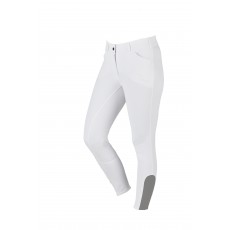 Dublin Ladies Elite Gel Full Seat Breeches (White)