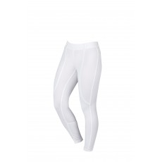 Dublin Ladies Performance Cool-It Gel Riding Tights (White)