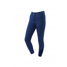 Dublin Ladies Pro Form Gel Full Seat Breeches (Navy Plaid)