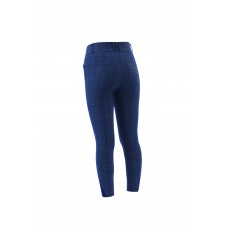 Dublin Ladies Pro Form Gel Full Seat Breeches (Navy Plaid)