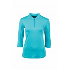 Dublin Ladies Sculptor 3/4 Event Top (Turquosie)