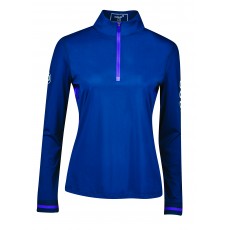 Dublin Ladies Shirley 1/4 Zip Airflow Long Sleeve Top (Moonlight Blue) Dublin Ladies Shirley 1/4 Zip Airflow Long Sleeve Top (Moonlight Blue)