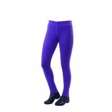Dublin Ladies Supa-Fit Pull On Knee Patch Jodhpurs (Berry) Dublin Ladies Supa-Fit Pull On Knee Patch Jodhpurs (Berry)