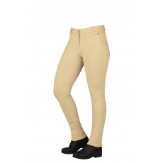 Dublin Ladies Supa-Fit Zip Up Gel Full Seat Jodhpurs (Beige)