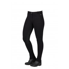 Dublin Ladies Supa-Fit Zip Up Gel Full Seat Jodhpurs (Black)