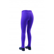 Dublin Ladies Supa-Fit Zip Up Knee Patch Jodhpurs (Berry)