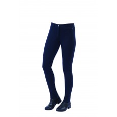 Dublin Ladies Supa-Fit Zip Up Knee Patch Jodhpurs (Navy)