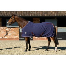 JHL (Clearance) Fleece Rug (Navy, Burgundy & White)