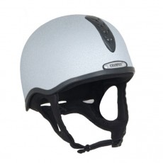 Champion (Ex Display) Junior X-Air Helmet Plus Hat (Silver) (Size 52-53cm)