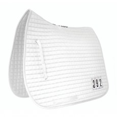 Mark Todd Dressage Pad With Competition Numbers (White)