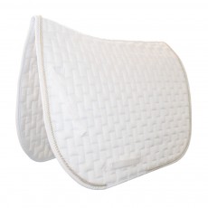 Mark Todd Deluxe Dressage Saddlepad (White)