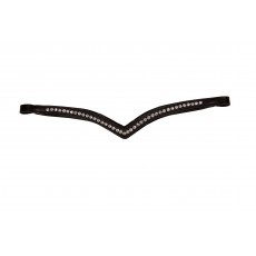 Collegiate Comfitec Patent Replacement Browband (Black)