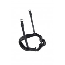 Collegiate Mono Crown Padded Crank Cavesson Noseband (Black)