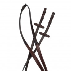 Collegiate Flexi Grip Reins IV (Brown)