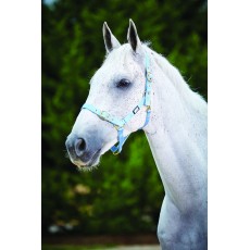 Roma Adjustable Quick Clip Headcollar (Light Blue)