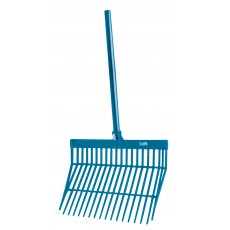 Roma Brights Revolutionary Stable Rake With Handle (Aqua)