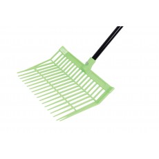 Roma Brights Revolutionary Stable Rake With Handle (Lime)