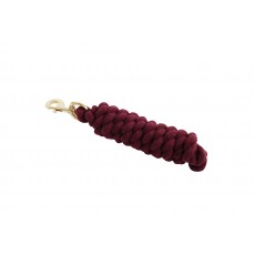 Roma Cotton Brass Snap Lead (Burgundy)