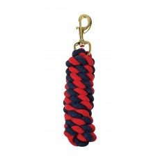 Roma Cotton Brass Snap Lead (Navy/Red)