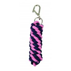 Roma Cotton Walsall Clip Lead (Pink/Navy)