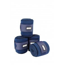 Roma Elastic Fleece Combi Bandage (Navy)