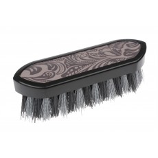 Roma Equi Leather Back Soft Touch Dandy Brush (Grey)