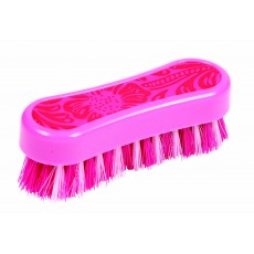 Roma Equi Leather Back Soft Touch Face Brush (Pink)