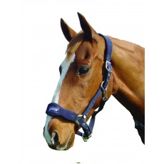 Roma Fleece Shaped Headcollar (Navy)