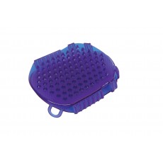 Roma Glitter Double Sided Massage Mitt (Purple)