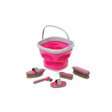 Roma Grooming Bucket Kit (Pink)