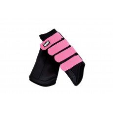 Roma Neoprene Brushing Boots (Black/Pink)