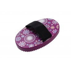 Roma Pattern Curry Comb (Pink Starburst)