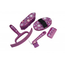 Roma Pattern Dandy Brush (Pink Starburst)