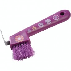 Roma Pattern Hoof Pick (Pink Starburst)