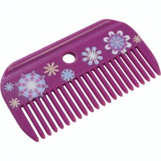 Roma Pattern Mane Comb (Pink Starburst) Roma Pattern Mane Comb (Pink Starburst)