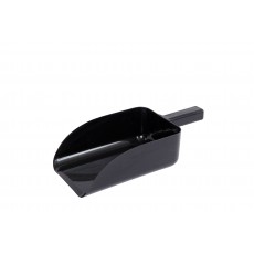 Roma Plastic Feed Scoop (Black)